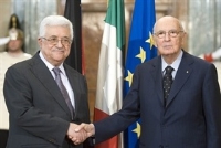 Incontro e successiva colazione del Presidente della Repubblica con il Presidente dell’Autorità Nazionale Palestinese,  Mahmūd Abbās (Abu Mazen)