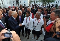 Visita del Presidente della Repubblica Giorgio Napolitano a Londra in occasione dell’apertura dei Giochi Olimpici 2012