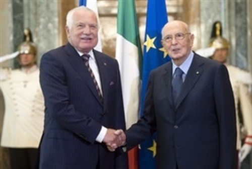 Visita di Stato del Presidente della Repubblica Ceca, Vaclav Klaus