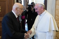 Visita ufficiale del Presidente della Repubblica, Giorgio Napolitano, a sua Santità il Sommo Pontefice Francesco