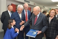 Visita del Presidente della Repubblica Giorgio Napolitano a Bari in occasione dell’inaugurazione del Palazzo ex sede dell’Enel intitolato agli architetti Vittorio Chiaia e Massimo Napolitano