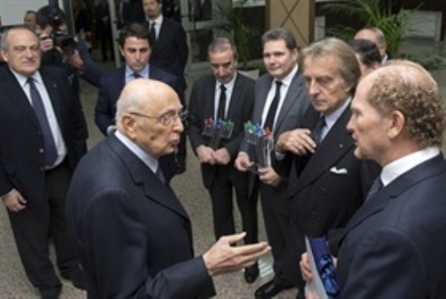 Visita del Presidente della Repubblica Giorgio Napolitano a Napoli in occasione della cerimonia di inaugurazione dell’Istituto di Genetica e Medicina (TIGEM) ed altri impegni in città