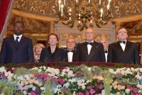 Visita del Presidente della Repubblica Giorgio Napolitano a Milano, in occasione dell’inaugurazione della stagione d’opera e balletto 2013/2014 del Teatro alla Scala
