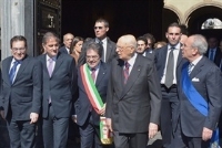 Visita del Presidente della Repubblica Giorgio Napolitano a Catania