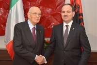 Visita di Stato del Presidente della Repubblica Giorgio Napolitano nella Repubblica d’Albania