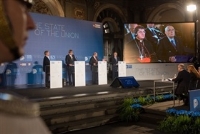 Visita del Presidente della Repubblica Giorgio Napolitano a Firenze in occasione della Conferenza dello Stato dell’Unione ed altri impegni in città