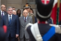 Visita di Stato del Presidente della Repubblica di Polonia, Bronislaw Komorowski. 