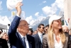 Il Presidente Napolitano e il Ministro Prestigiacomo alla cerimonia celebrativa delle Dolomiti Patrimonio Mondiale dell'Umanità