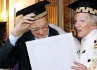 Il Presidente Napolitano in occasione del conferimento della laurea honoris .causa in "Politiche ed Istituzioni dell'Europa"