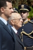 Il Presidente Giorgio Napolitano e il Presidente della Repubblica Araba Siriana Bashar al-Assad 