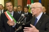  Il Presidente Napolitano, con il Sindaco di Verona Flavio Tosi