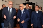 Il Presidente Napolitano con il Prof. Lelio Schiavone,  Direttore della Galleria d'Arte "Il Catalogo