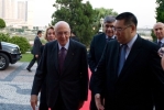 l Presidente Napolitano con Chief Executive di Macao, Fernando Chui Sai-On