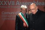  Il Presidente Napolitano con il Presidente dell'ANCI, Sergio Chiamparino