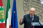  Il Presidente Napolitano alla fondazione del CUAMM