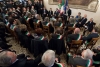 Il Presidente Napolitano nel corso dell'incontro con i Sindaci dei Comuni della Provincia di Vicenza