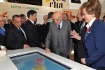 Il Presidente Giorgio Napolitano all'inaugurazione e alla visita delle mostre nell'ambito di "Esperienze Italia 150°