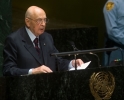 Il Presidente Napolitano all'ONU