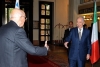  Il Presidente Napolitano con Shimon Peres