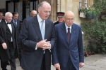 Il Presidente della Repubblica Giorgio Napolitano al Pembroke College con il Rettore Richard Dearlove