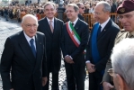  Il Presidente della Repubblica Giorgio Napolitano al suo arrivo a Pisa
