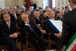 Presidente della Repubblica Giorgio Napolitano, con il Presidente della Regione Toscana e il Presidente della Provincia di Pisa 