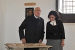Il Presidente Napolitano durante la visita ai luoghi di detenzione di Antonio Gramsci e di Sandro Pertini
