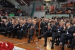 Il Presidente della Repubblica Giorgio Napolitano  al Palasangiacomo