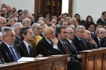 Il Presidente Napolitano nel corso del Convegno "Le Accademie Nazionali e la Storia d'Italia"