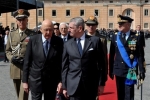 Il Presidente della Repubblica Giorgio Napolitano con l'Amm. Giampaolo Di Paola 