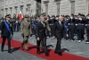  Il Presidente Giorgio Napolitano durante gli onori militari 