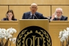 Il Presidente della Repubblica Giorgio Napolitano nel corso dell'intervento alla 101^ Conferenza Internazionale del Lavoro