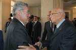  Il Presidente Giorgio Napolitano con il Presidente della Repubblica d'Austria, Heinz Fischer