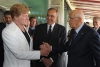 Il Presidente Giorgio Napolitano con il l'attore e Regista Robert Redford 