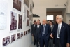 Il Presidente Giorgio Napolitano nel corso della visita alla XIII Mostra Internazionale di Architettura