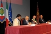Il Presidente Napolitano durante il suo intervento al convegno promosso dalla Fondazione "Gianni Pellicani" 