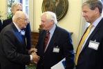 Il Presidente Giorgio Napolitano con Lord Patten in occasione del XX Convegno di Pontignano