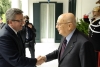 Il Presidente Giorgio Napolitano accoglie Presidente Komorowski 