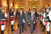 Il Presidente Giorgio Napolitano con il Presidente dell'Assemblea Nazionale francese, Claude Bartolone