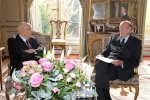 Il Presidente Giorgio Napolitano con il Presidente Emerito della Repubblica Francese Valéry Giscard d'Estaing