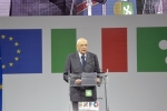  Il Presidente della Repubblica Giorgio Napolitano nel corso del suo intervento 