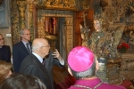 Il Presidente Giorgio Napolitano con l'Arcivescovo, Mo