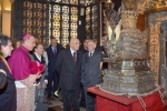 Il Presidente Giorgio Napolitano con l'Arcivescovo, Mons. Salvatore Gristina, 