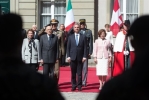 Il Presidente Giorgio Napolitano, il Presidente della Confederazione Svizzera Didier Burkhalter 