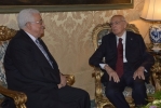 Il Presidente della Repubblica Giorgio Napolitano con il Presidente dello Stato di Palestina Mahmoud Abbas 