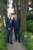 Il Presidente Napolitano con l'Ambasciatore De Mistura