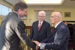 Il Presidente Giorgio Napolitano a Cormons