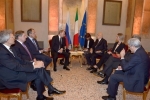 Il Presidente Giorgio Napolitano con il Presidente della Repubblica Federale Russa Vladimir Putin 