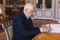 Il Presidente Napolitano ( Foto di Marco Delogu )