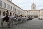 Il Cortile d'Onore del Palazzo del Quirinale